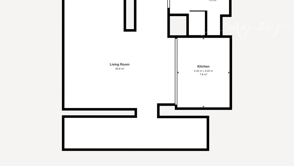 🏡 Priestranná garsónka s vlastným vchodom 🏡