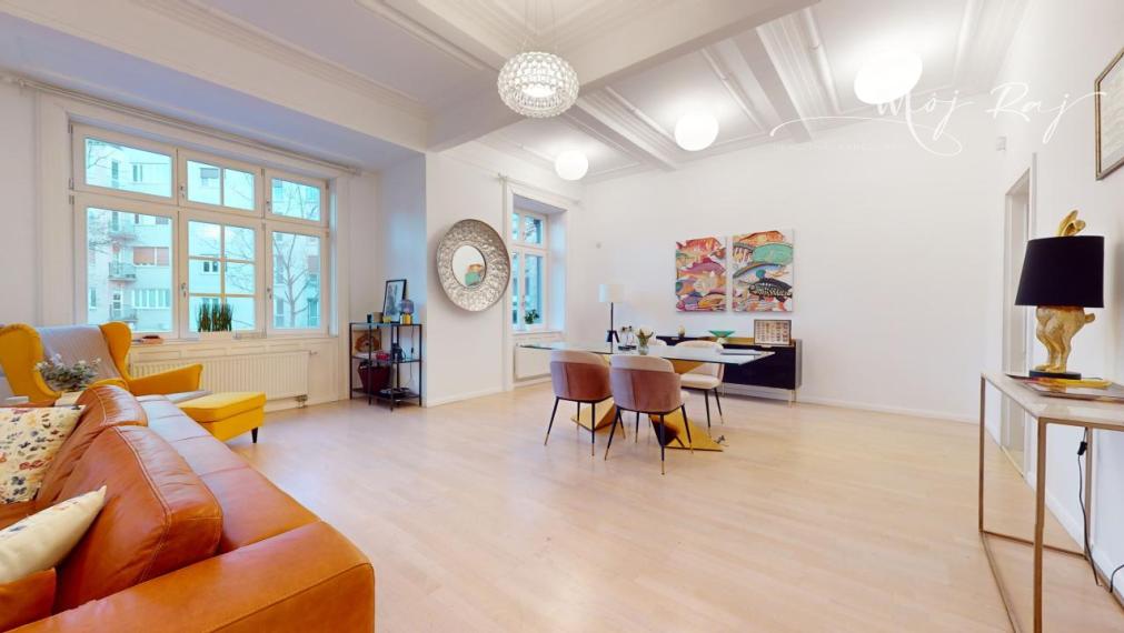 Veľkometrážny 5-izbový byt na prestížnej adrese – MEDENÁ