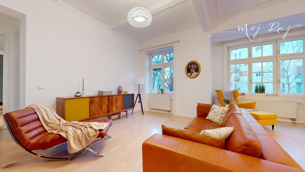 Veľkometrážny 5-izbový byt na prestížnej adrese – MEDENÁ