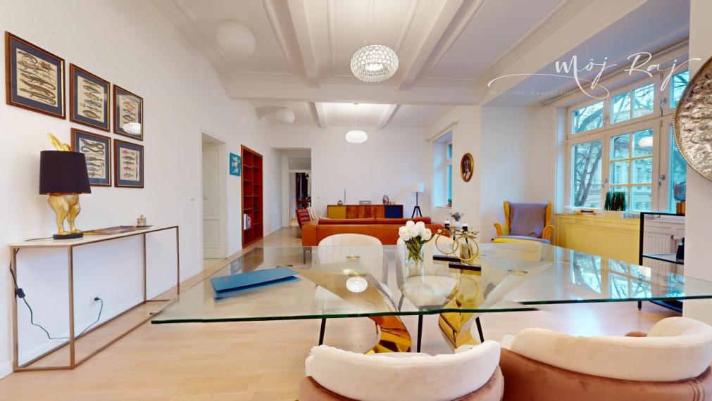 Veľkometrážny 5-izbový byt na prestížnej adrese – MEDENÁ