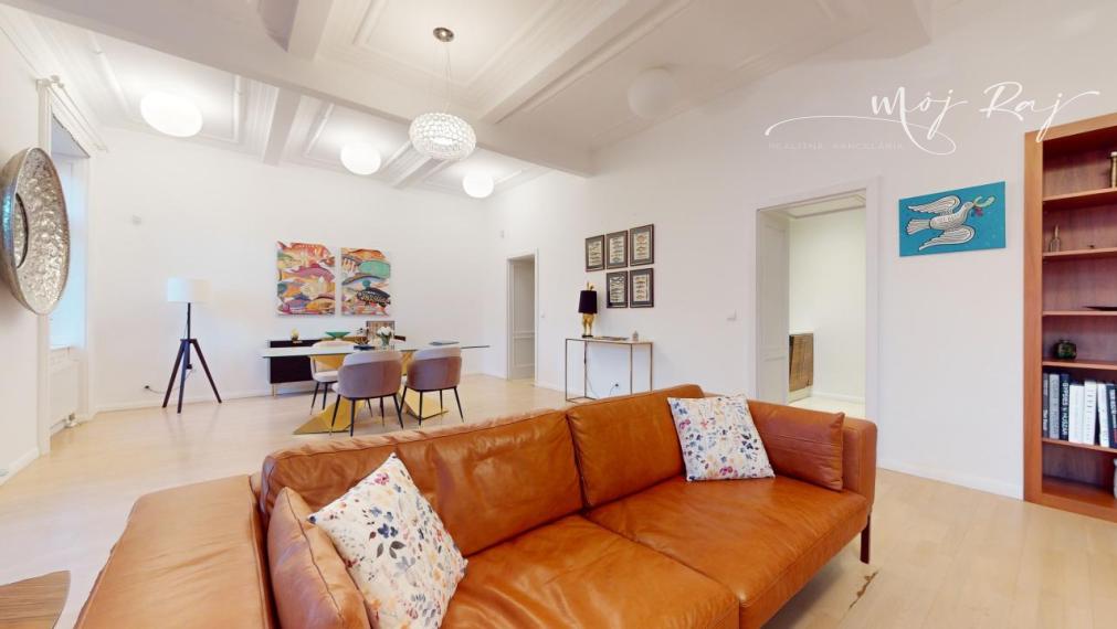 Veľkometrážny 5-izbový byt na prestížnej adrese – MEDENÁ