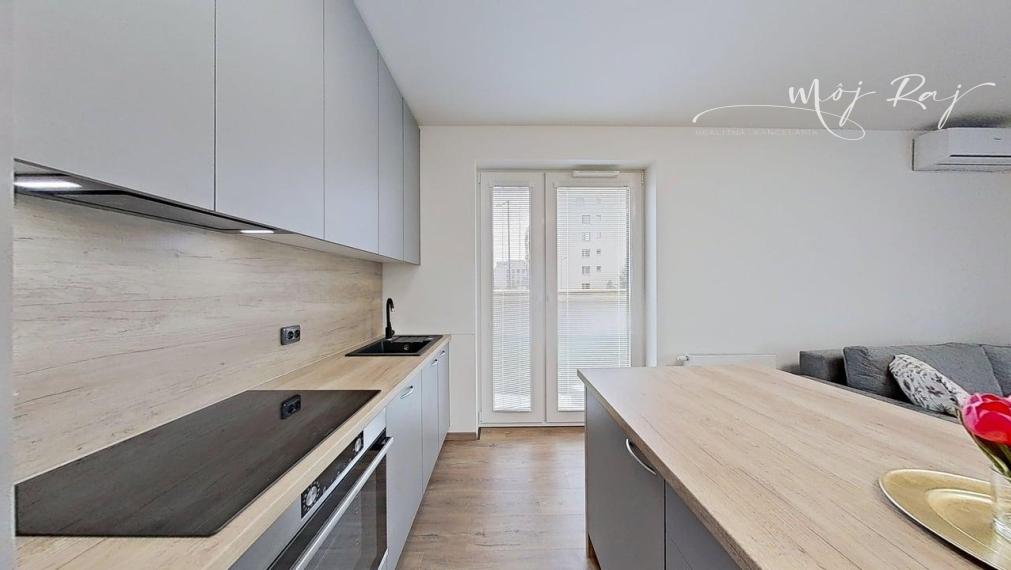 REZERVOVANÉ-✨ Štýlový 2-izbový byt so záhradou v top lokalite Bory Nový Dvor!