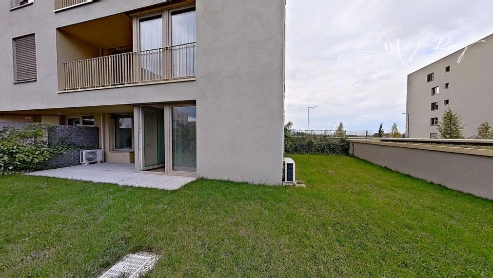 REZERVOVANÉ-✨ Štýlový 2-izbový byt so záhradou v top lokalite Bory Nový Dvor!