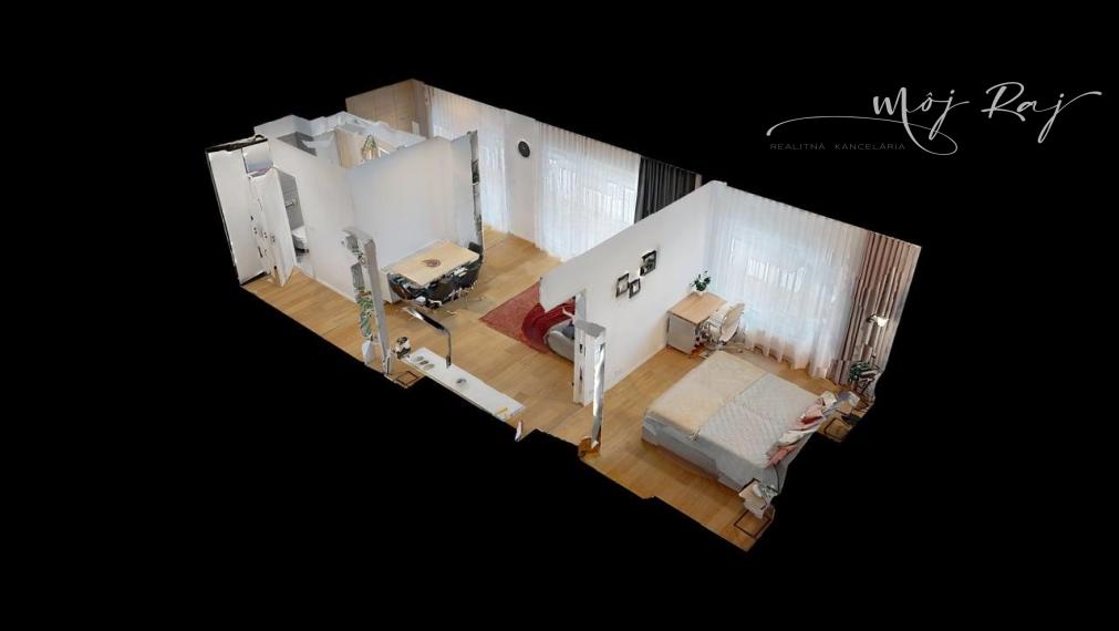 🌅 Štýlový 2-izb. byt s výhľadmi, balkónom a garážou – rezortné bývanie Čerešne