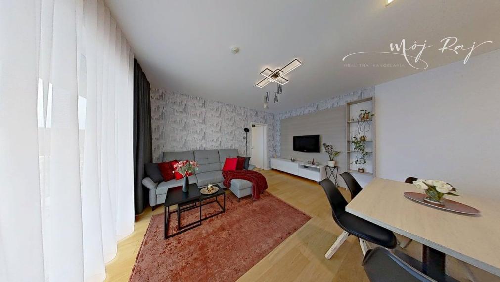 🌅 Štýlový 2-izb. byt s výhľadmi, balkónom a garážou – rezortné bývanie Čerešne