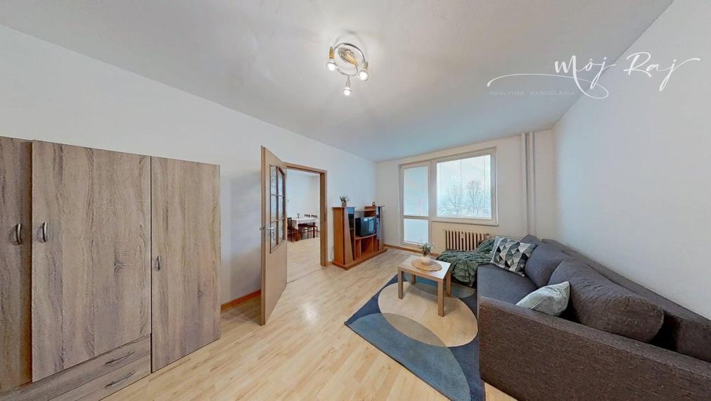 🏡 Veľký, svetlý 2-izbový byt s lodžiou a balkónom