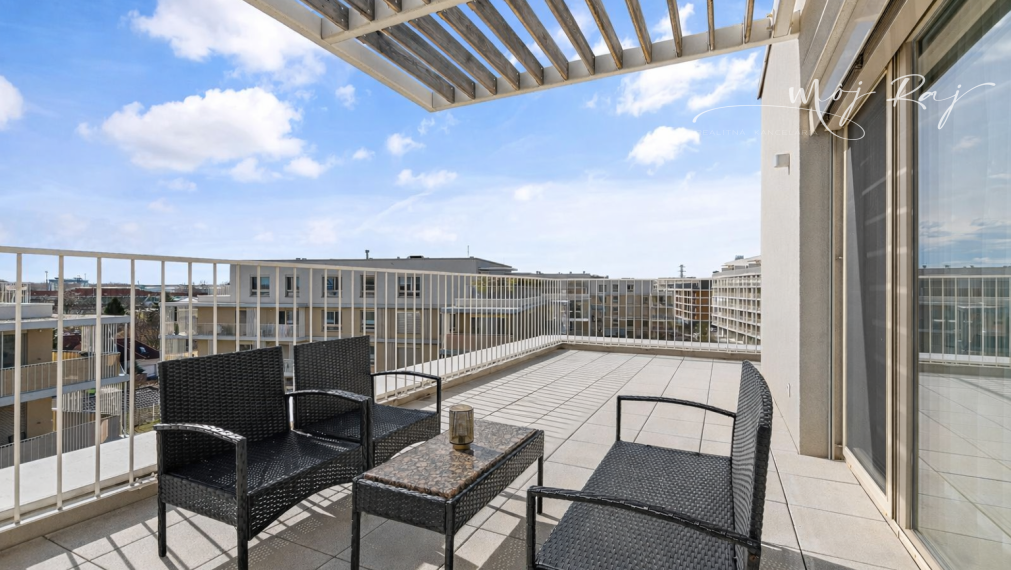 ✨Moderný 3-izb. byt s veľkou terasou Nový Ružinov – Marlen