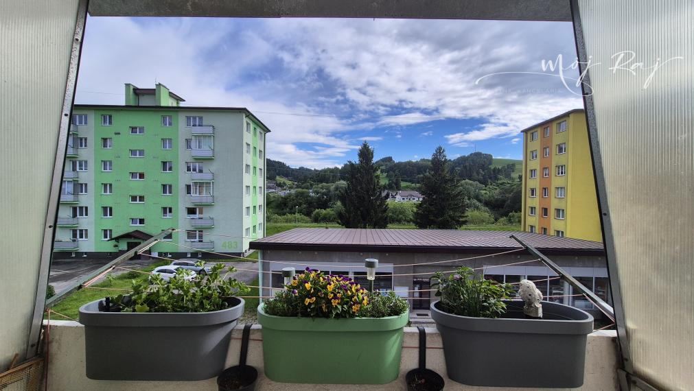 🏡 Útulný 1-izbový byt s dvomi balkónmi a výhľadom do prírody – Nižná, Orava 🌲