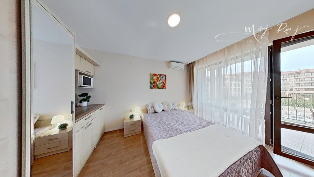 🏖️ Hotelový apartmán s balkónom – 4⭐ Premier Fort Beach, Sveti Vlas (budova B1)
