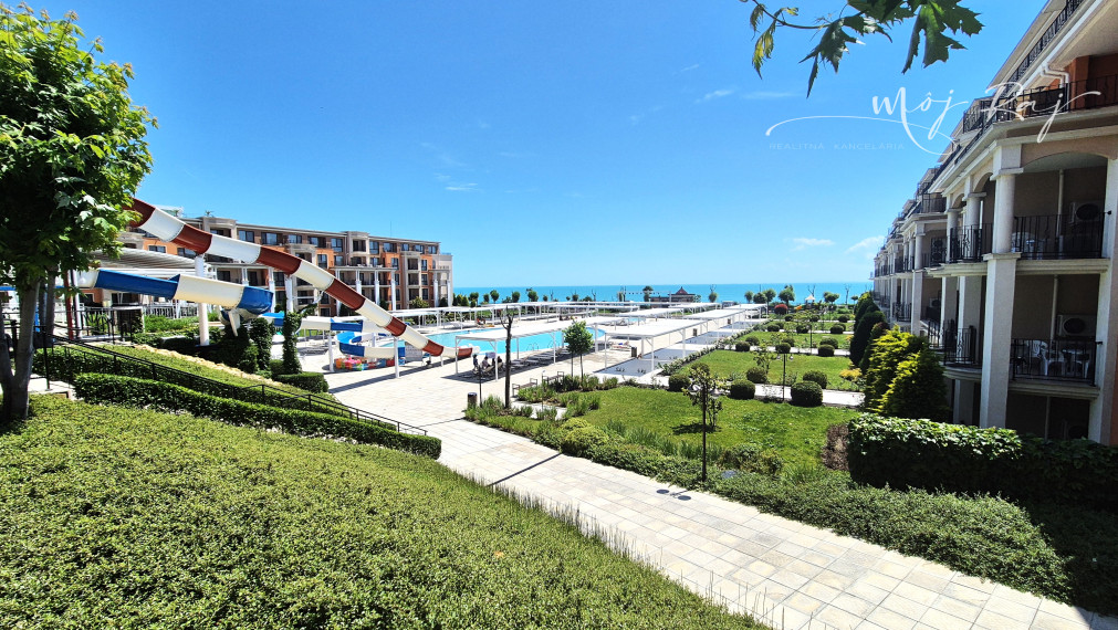 🏖️ Hotelový apartmán s balkónom – 4⭐ Premier Fort Beach, Sveti Vlas (budova B1)