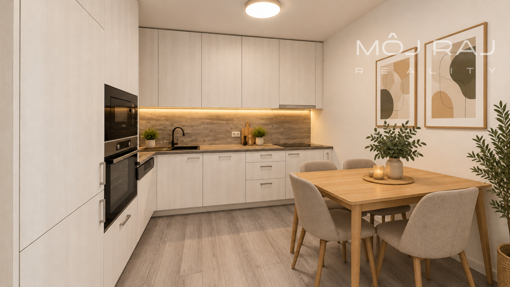 🏡 MODERNÝ 2-IZB. BYT S VEĽKOU LODŽIOU A PARKOVANÍM V GARÁŽI | BORY PROMENÁDA – BRATISLAVA