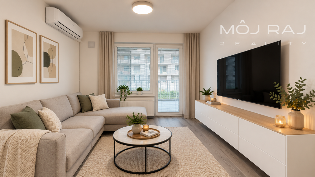 🏡 MODERNÝ 2-IZB. BYT S VEĽKOU LODŽIOU A PARKOVANÍM V GARÁŽI | BORY PROMENÁDA – BRATISLAVA