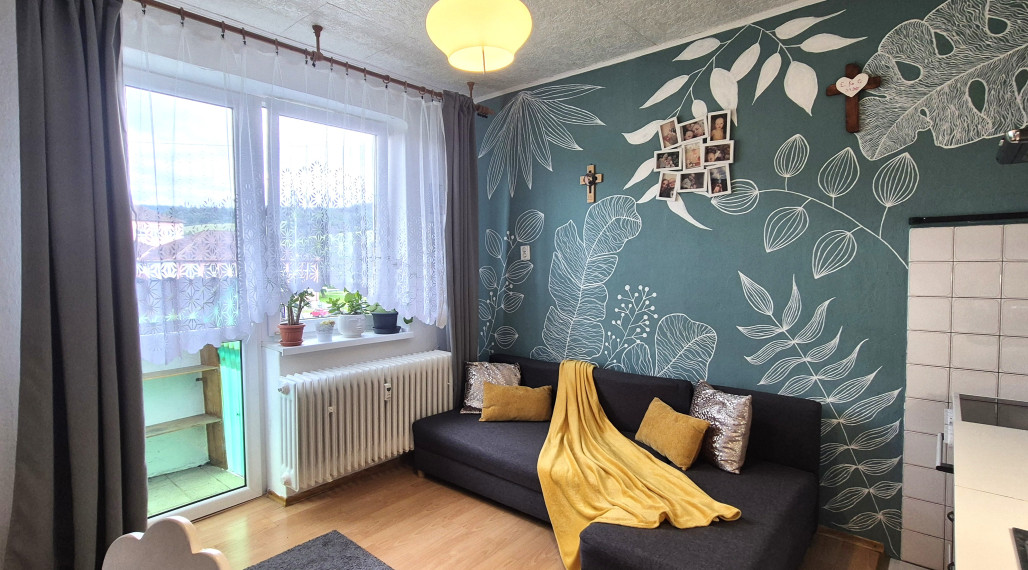 🏡 Útulný 1-izbový byt s dvomi balkónmi a výhľadom do prírody – Nižná, Orava 🌲