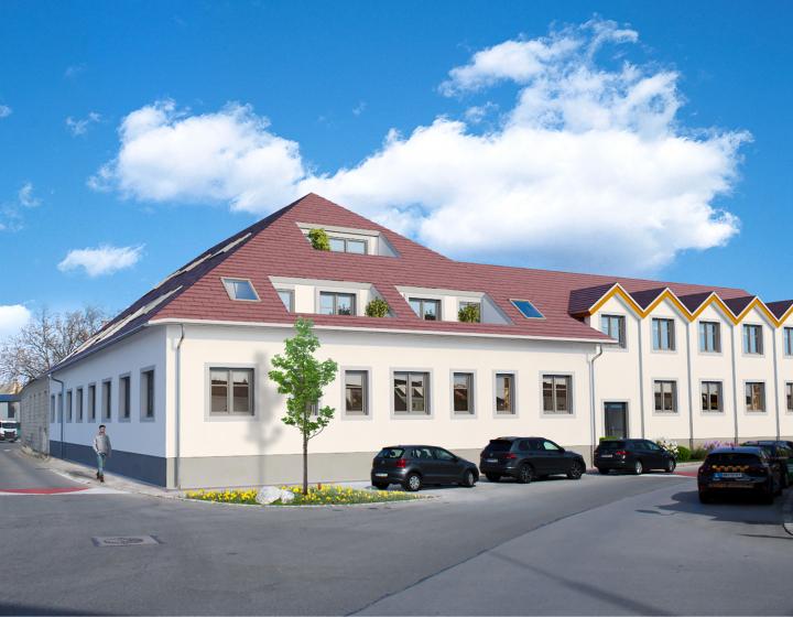 2, 3 – 4 izb. v novostavbe v centre Traiskirchen, 2 min. pešo od žel. stanice