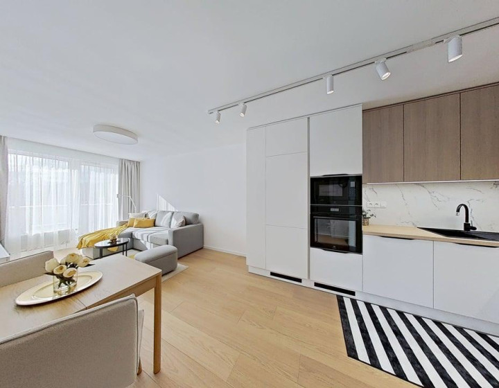 🏡 Dizajnový a veľmi útulný 2-izb. byt v novostavbe s lodžiou a gar. státím